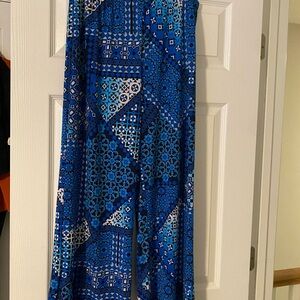Chico’s blue wide leg pants
